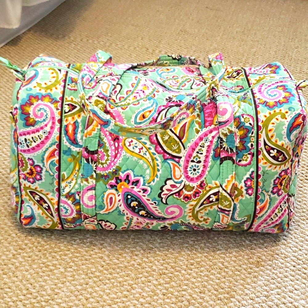 Gently Used Tutti Fruti Medium Duffle Bag